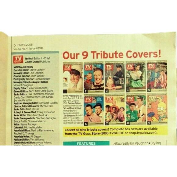 TV Guide Reba McEntire as Lucy Cover 2005 Last Issue Collectible Small Size VTG - Picture 9 of 9